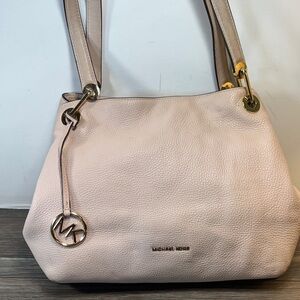 Michael Kors Blush Shoulder Bag/leather